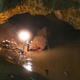 A section of the cave complex in which 12 boys and their coach are currently stranded in northern Thailand.